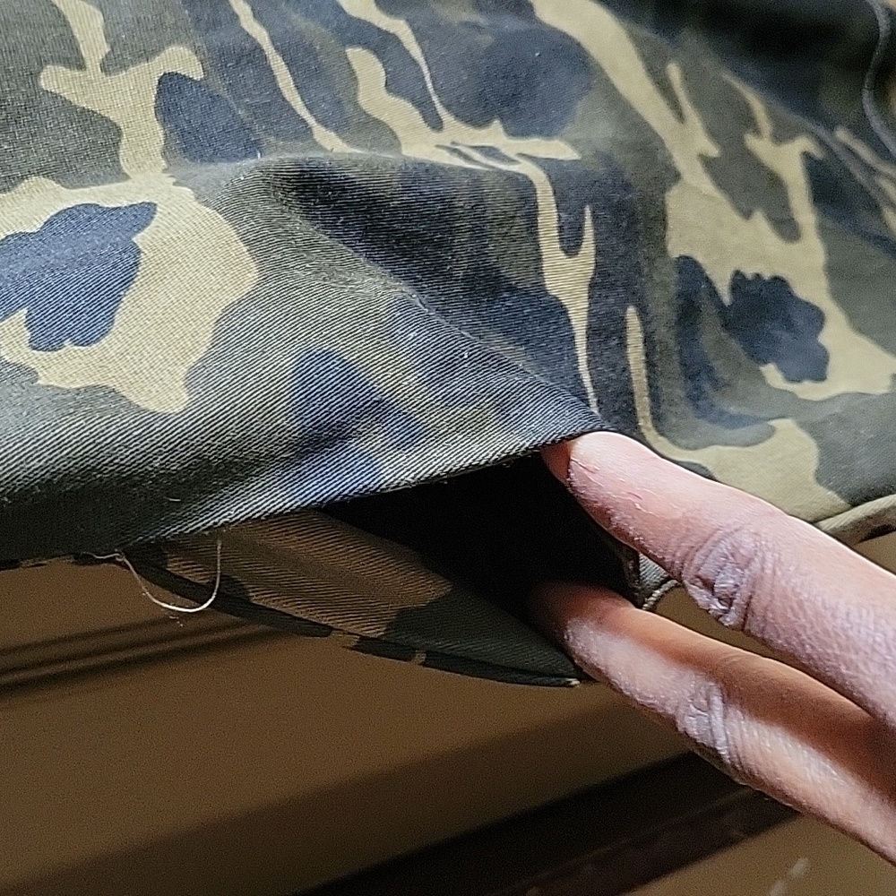 GREEN CAMOUFLAGE EUC ROMPER - Picture 5 of 6